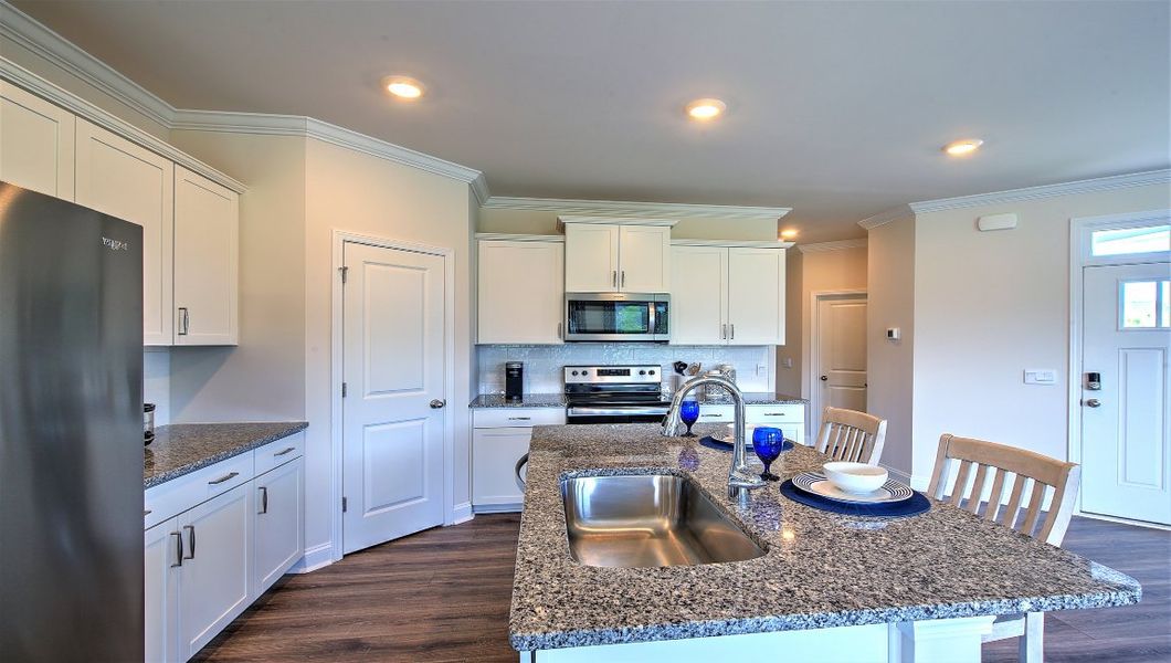 Representative furnished interior of a home built from the Carson by D.R. Horton in The Townes at Stonecrest, Hendersonville (Image 9). Representative furnished interior of a home built from the Carson by D.R. Horton in The Townes at Stonecrest, Hendersonville (Image 9).