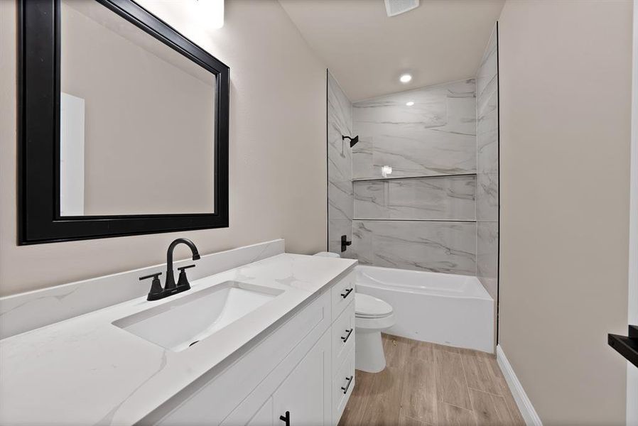 Furnished interior view inside a new home in , Granbury (Image 6).