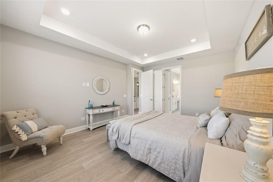 Furnished interior view inside a new home in Silverleaf Reserve, Winter Garden (Image 24).