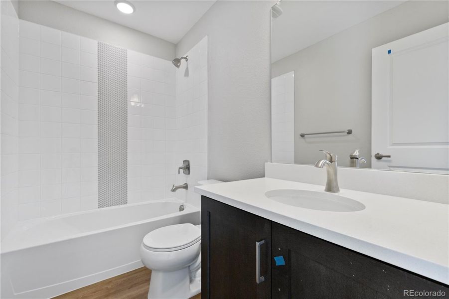 Furnished interior view inside a new home in Windler Single Family Homes, Aurora (Image 8). Furnished interior view inside a new home in Windler Single Family Homes, Aurora (Image 8).