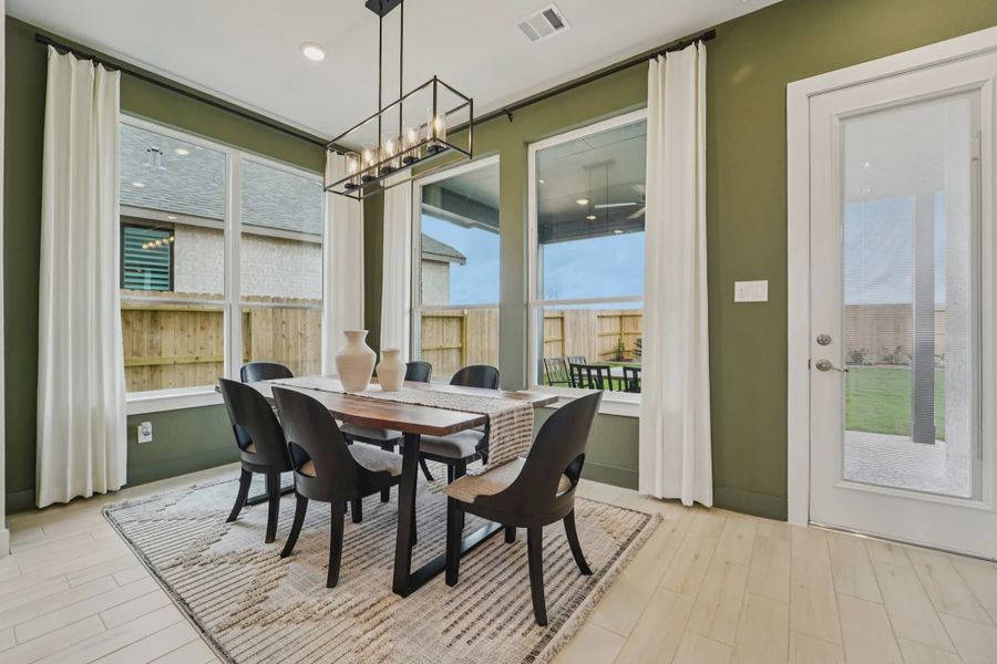 Representative furnished interior of a home built from the Laramie by Chesmar Homes in Jubilee 50's, Hockley (Image 8).