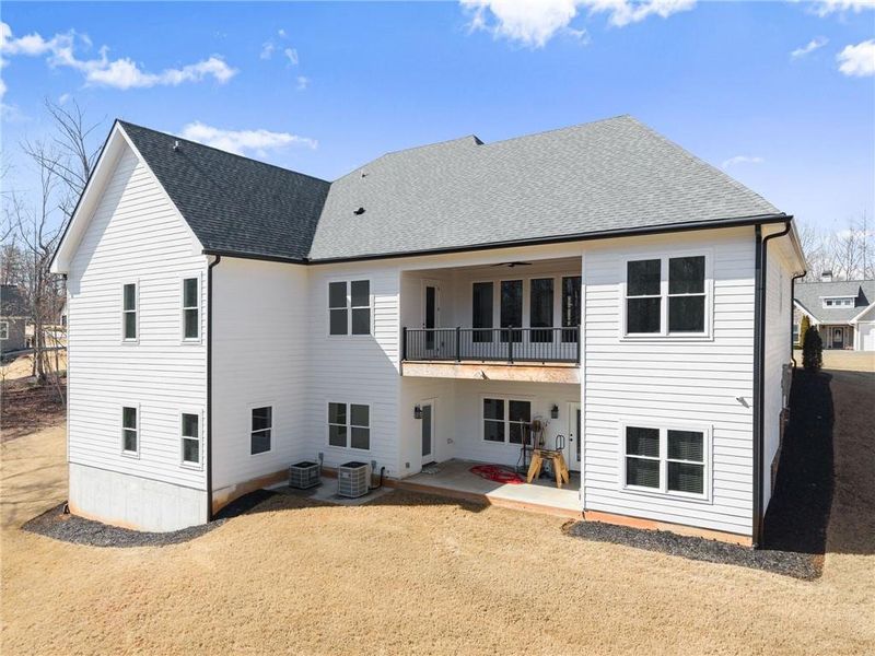 Exterior details and patio area of a home in , Cleveland (Image 38).