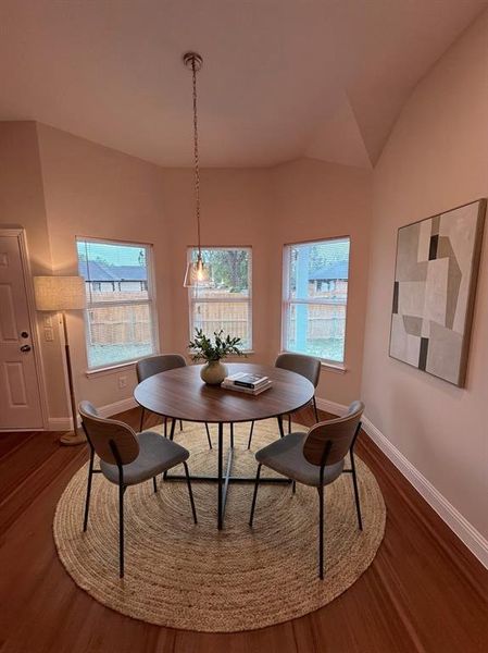 Furnished interior view inside a new home in , Dallas (Image 6).