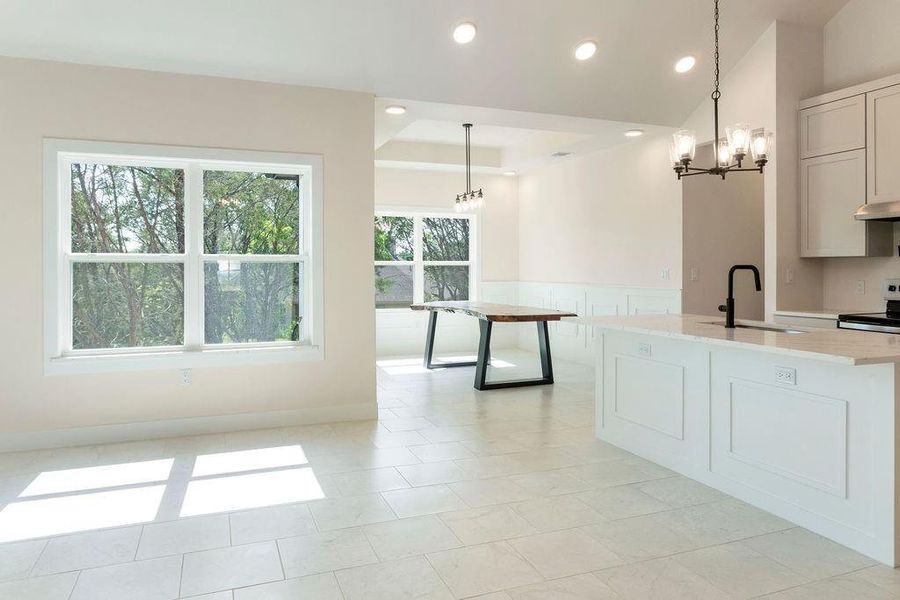 Furnished interior view inside a new home in , Granbury (Image 5).