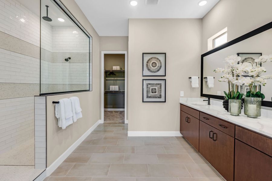 Representative furnished interior of a home built from the Hibiscus by Mattamy Homes in Tavira at Twin Peaks, Marana (Image 18). Representative furnished interior of a home built from the Hibiscus by Mattamy Homes in Tavira at Twin Peaks, Marana (Image 18).