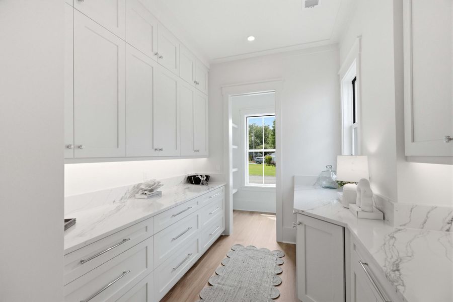 Furnished interior view inside a new home in , Mount Pleasant (Image 44). Furnished interior view inside a new home in , Mount Pleasant (Image 44).
