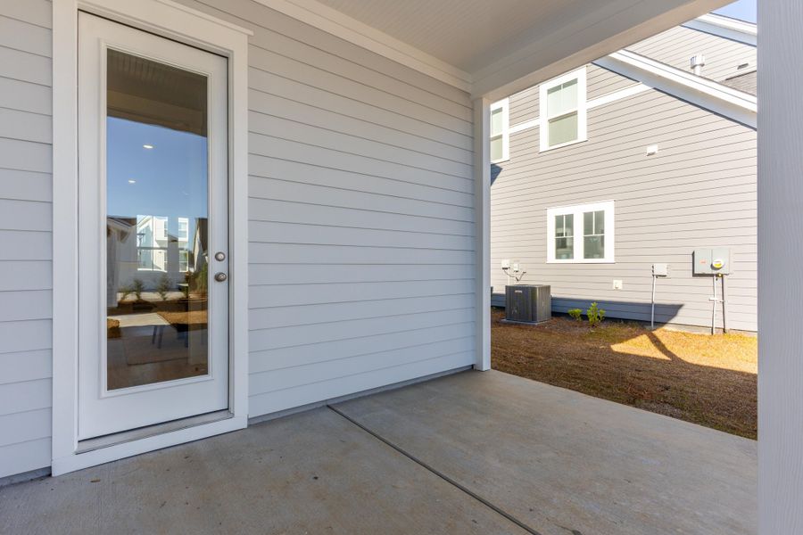 Exterior details and patio area of a home in , Summerville (Image 35). Exterior details and patio area of a home in , Summerville (Image 35).