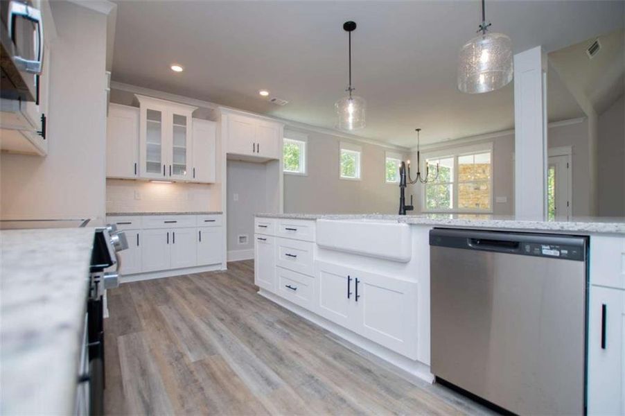 Furnished interior view inside a new home in , Douglasville (Image 42).