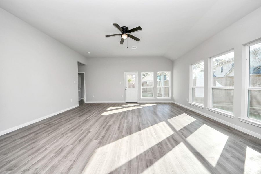 Spacious, unfurnished interior of a new home in , Houston (Image 32). Spacious, unfurnished interior of a new home in , Houston (Image 32).