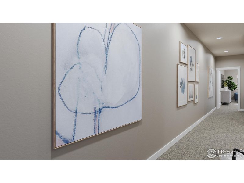 Spacious, unfurnished interior of a new home in Highlands at Fox Hill - Discovery, Longmont (Image 19).