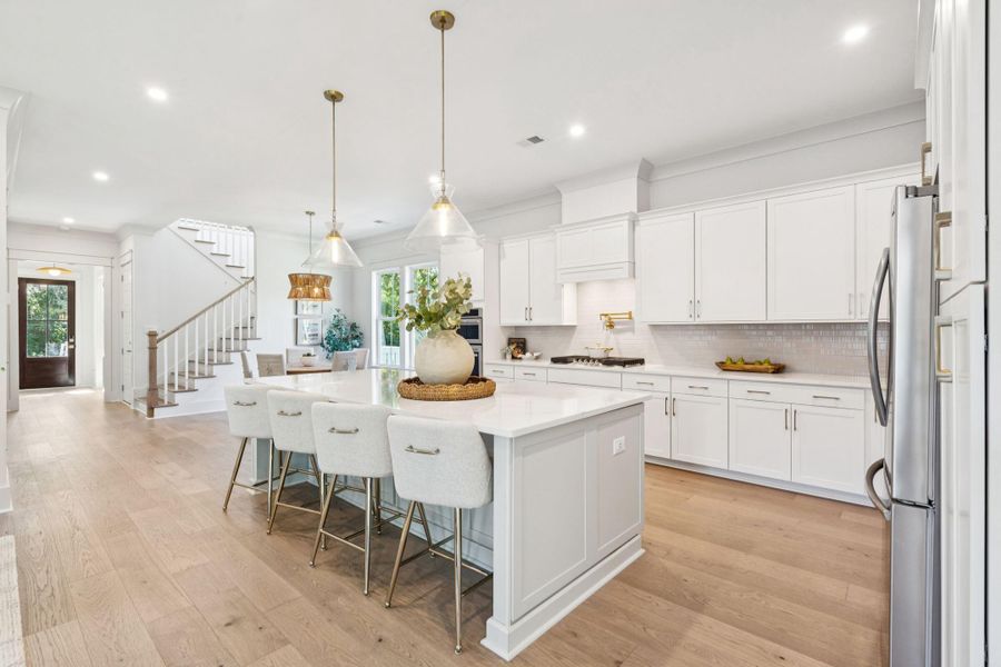 Furnished interior view inside a new home in , Johns Island (Image 15).