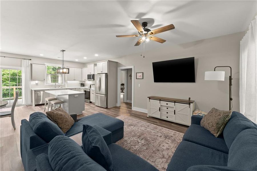 Furnished interior view inside a new home in , Cumming (Image 30). Furnished interior view inside a new home in , Cumming (Image 30).