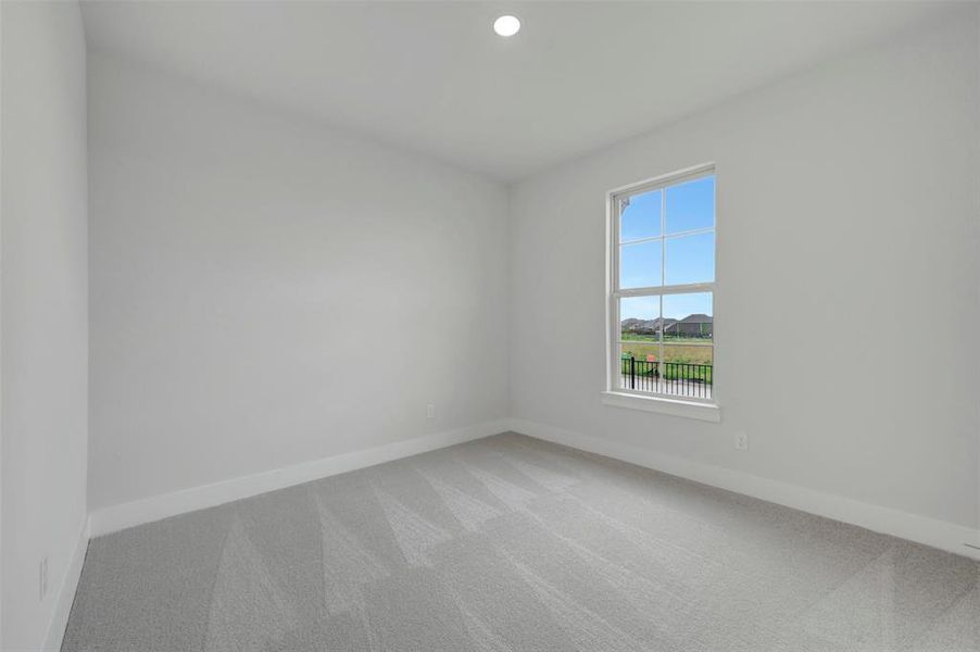 Spacious, unfurnished interior of a new home in Lilybrooke at Legacy Hills, Celina (Image 29). Spacious, unfurnished interior of a new home in Lilybrooke at Legacy Hills, Celina (Image 29).