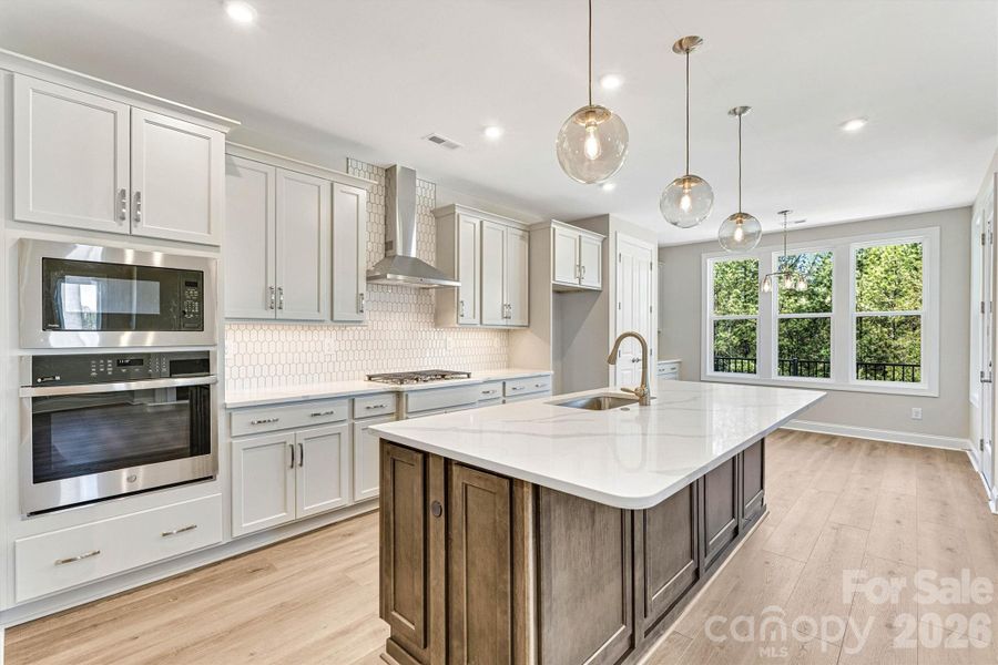 Furnished interior view inside a new home in , Charlotte (Image 11).