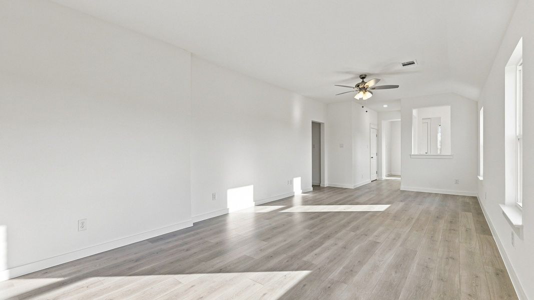 Furnished interior view inside a new home in Walden Pond, Forney (Image 24).