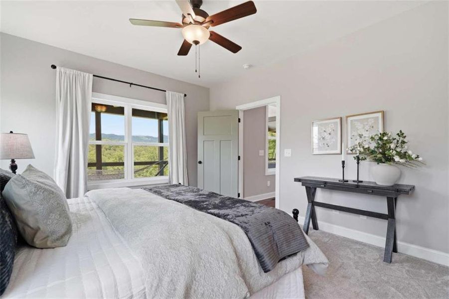 Furnished interior view inside a new home in , Blue Ridge (Image 32). Furnished interior view inside a new home in , Blue Ridge (Image 32).