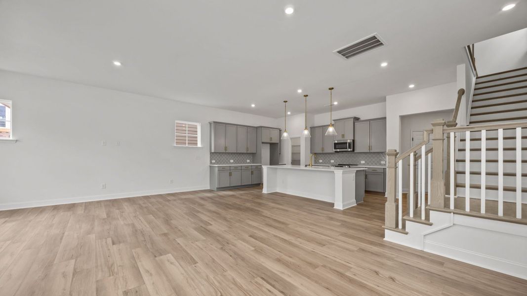 Brentwood Single Family home in River District by DRB Homes in Charlotte NC- Living Area