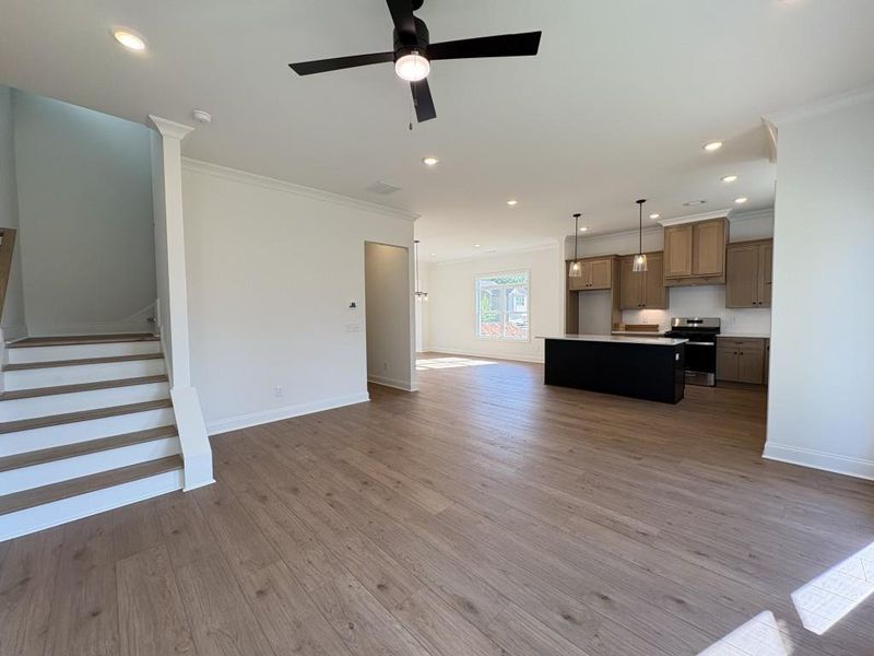 Spacious, unfurnished interior of a new home in The Preserve at Killian Hill, Lilburn (Image 13). Spacious, unfurnished interior of a new home in The Preserve at Killian Hill, Lilburn (Image 13).