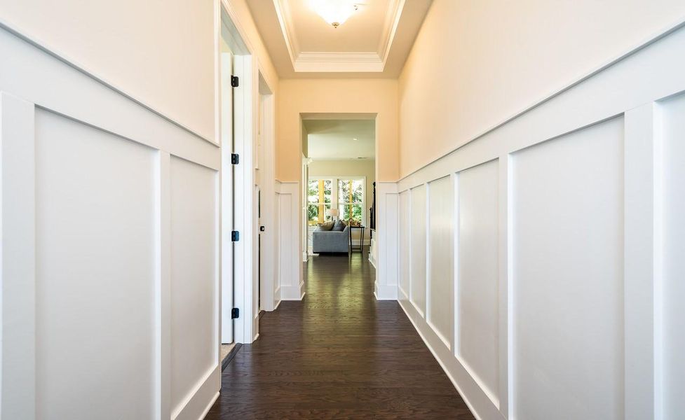 Representative unfurnished interior of a home built from the Augusta by Greybrook Homes in Shepherds Trace, Clover (Image 18).