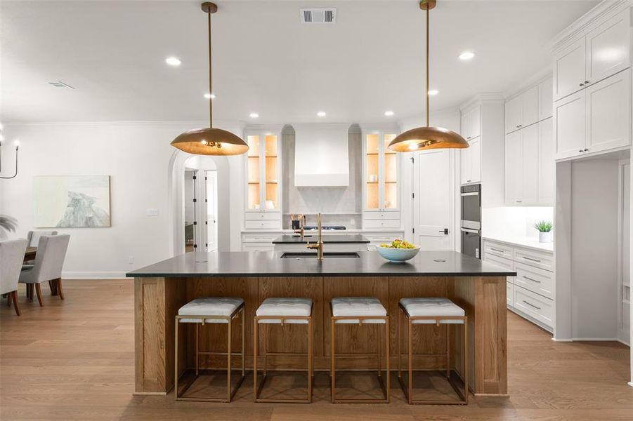 Furnished interior view inside a new home in , Weatherford (Image 35).