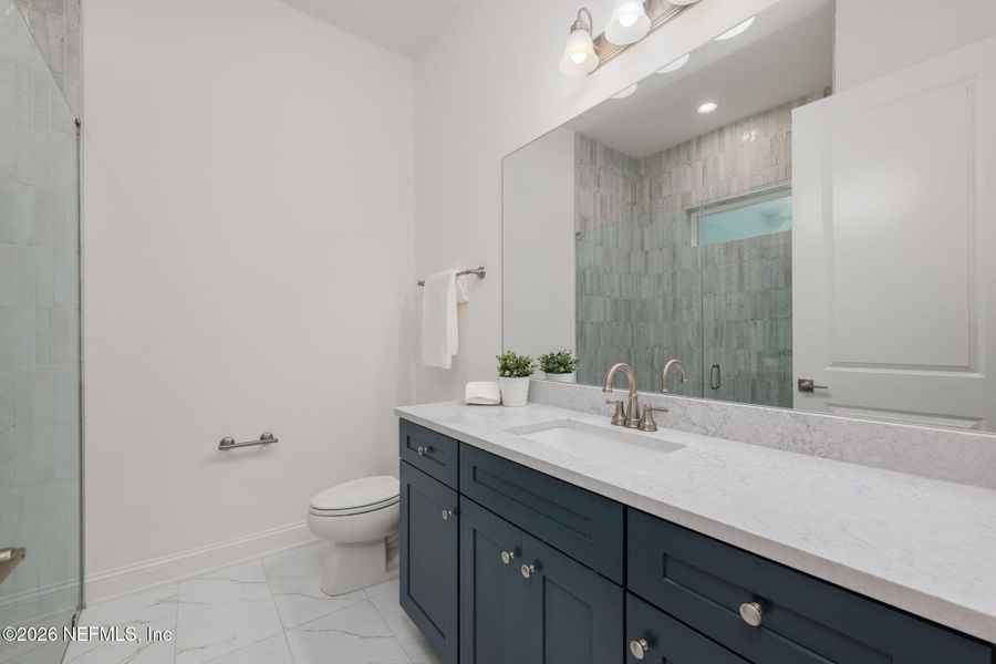 Furnished interior view inside a new home in Nocatee, Ponte Vedra (Image 38).