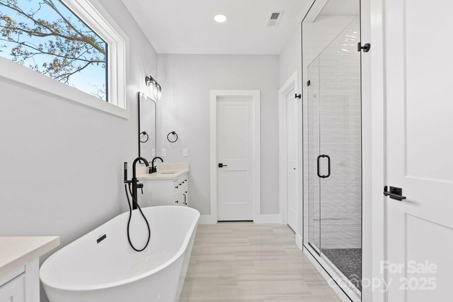 Furnished interior view inside a new home in , Candler (Image 8).