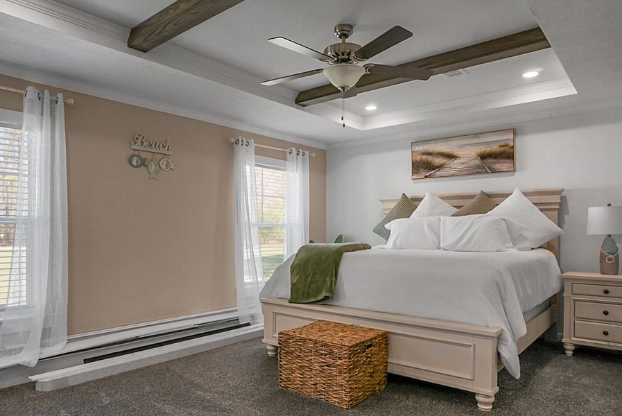 Furnished interior view inside a new home in , Bonneau (Image 41).