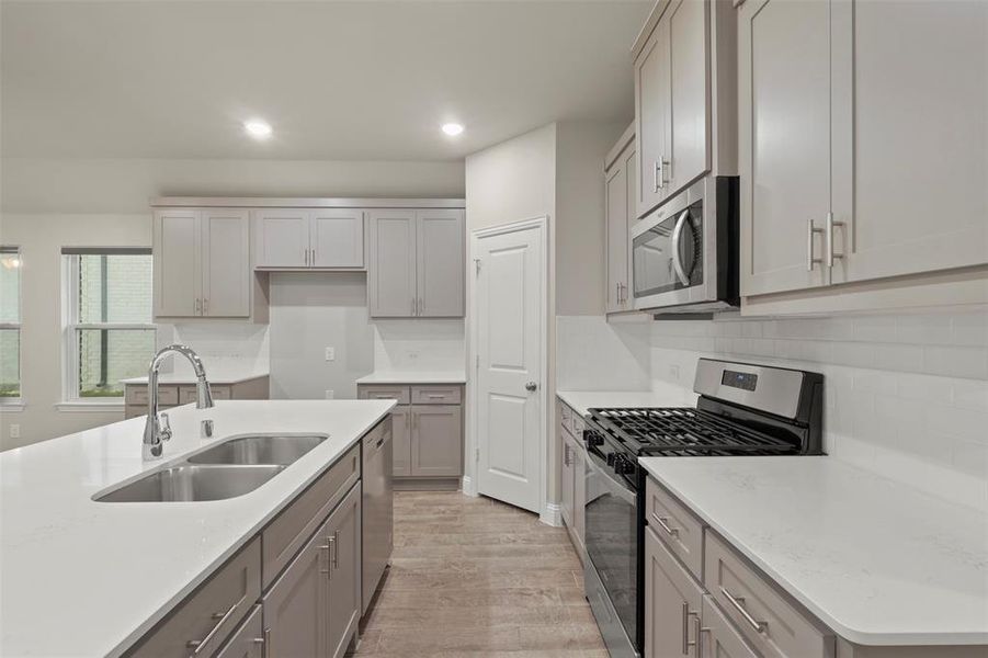 Furnished interior view inside a new home in , Anna (Image 12).