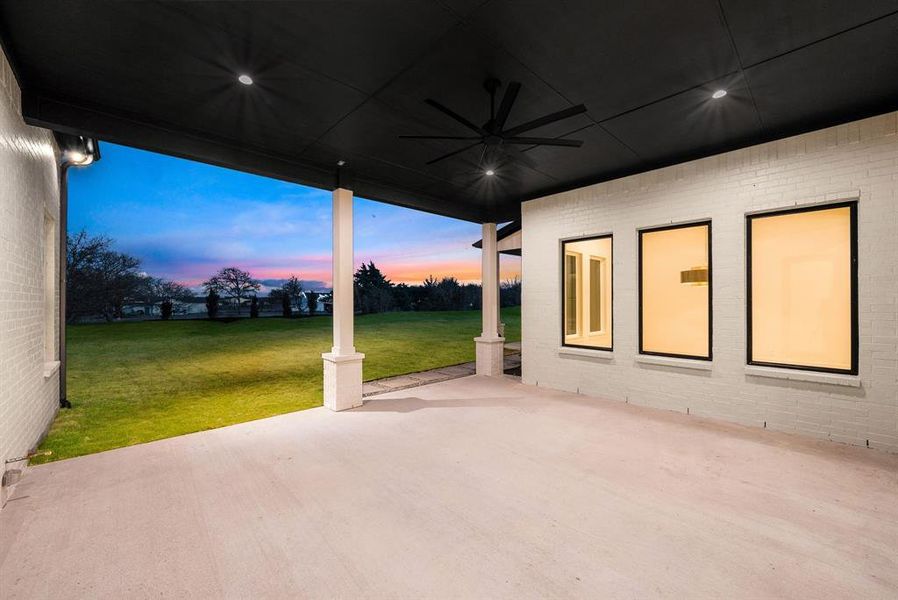 Exterior details and patio area of a home in , Fairview (Image 4).