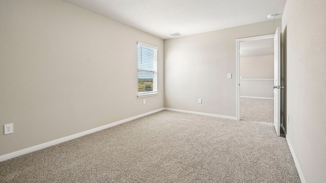 Spacious, unfurnished interior of a new home in Carillon, Manor (Image 28).
