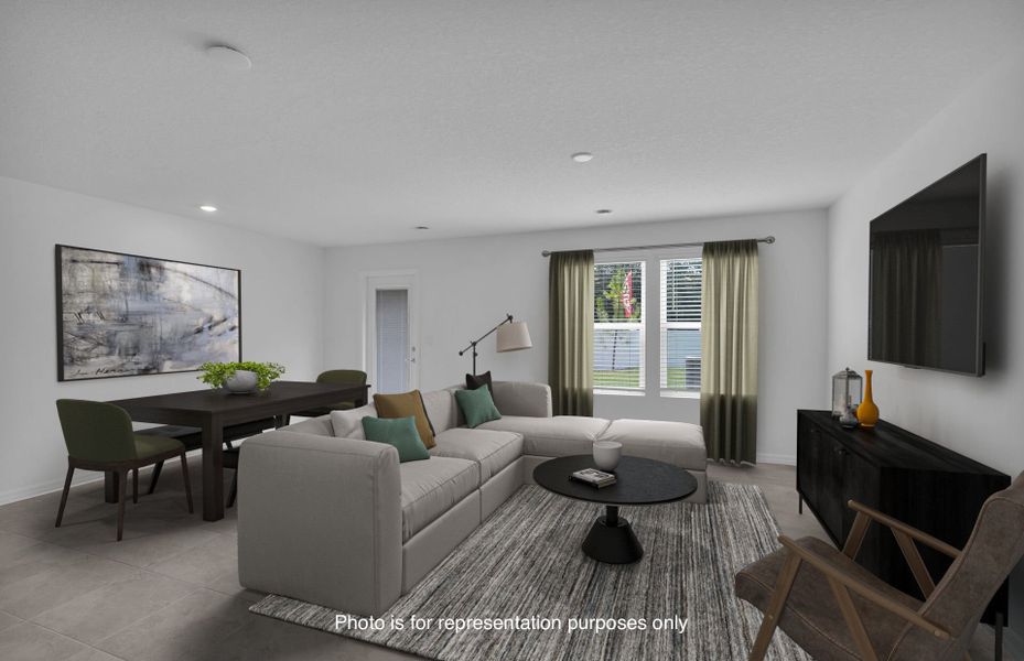 Furnished interior view inside a new home in Normandy Pines, Jacksonville (Image 7).