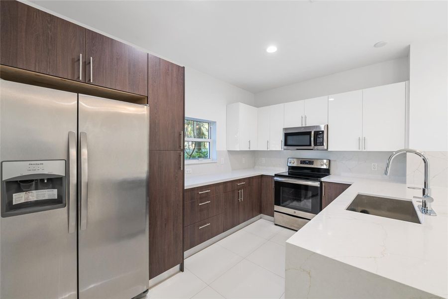Furnished interior view inside a new home in , Fort Lauderdale (Image 3).
