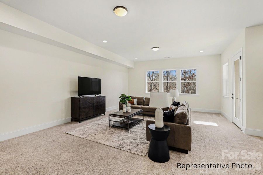 Furnished interior view inside a new home in Harbor Watch, Statesville (Image 14).