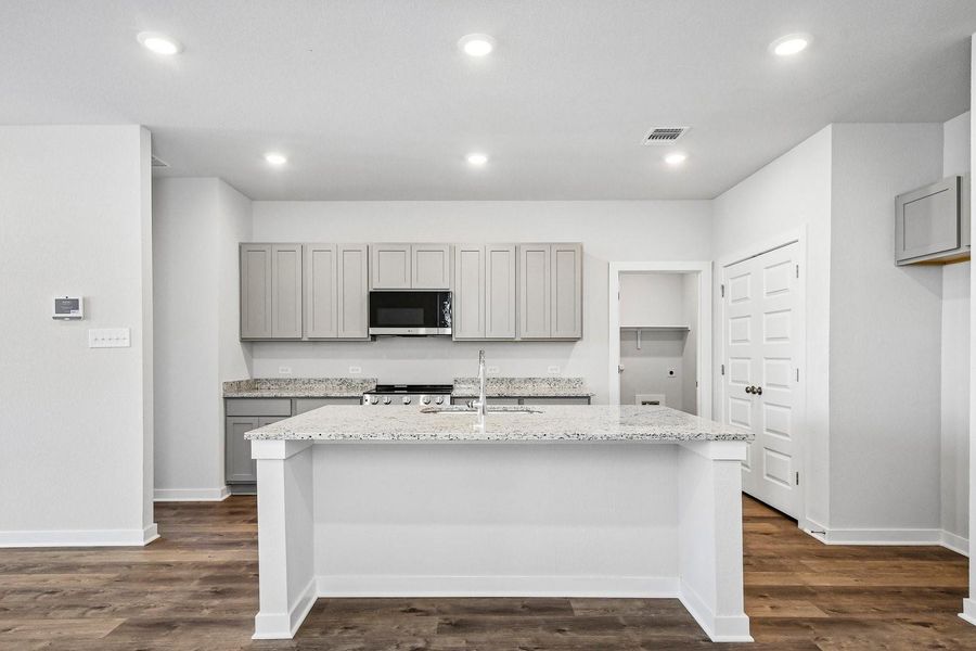 Furnished interior view inside a new home in Eastwood at Sonterra, Jarrell (Image 8).