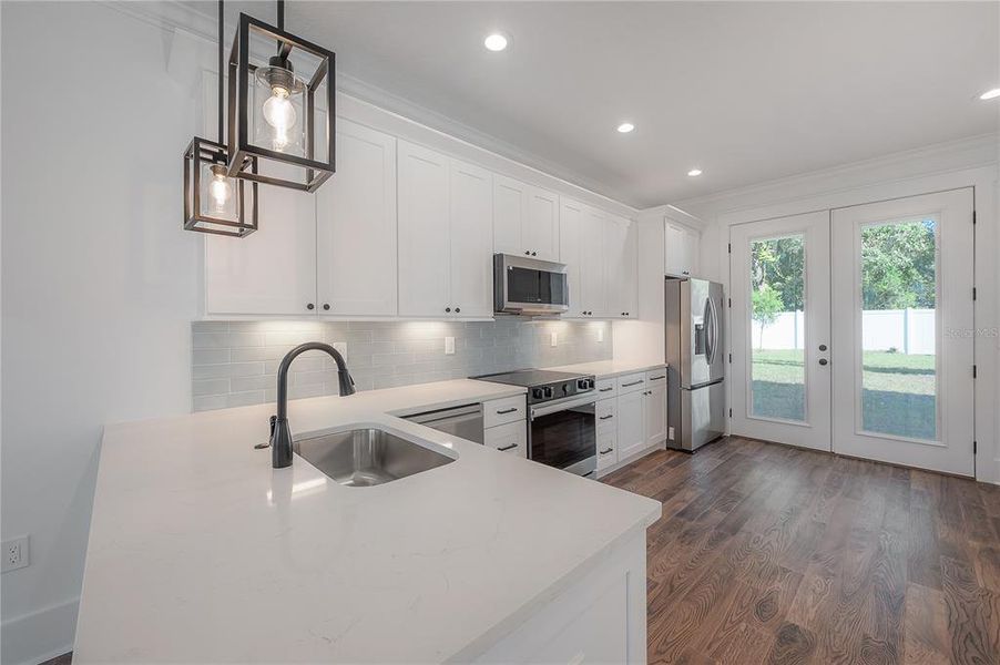 Furnished interior view inside a new home in , Tampa (Image 15).