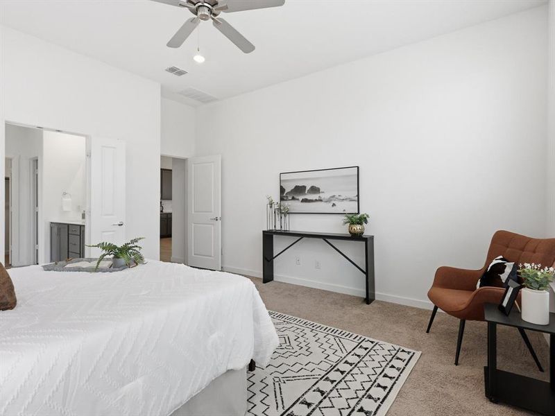 Furnished interior view inside a new home in , Little Elm (Image 12). Furnished interior view inside a new home in , Little Elm (Image 12).