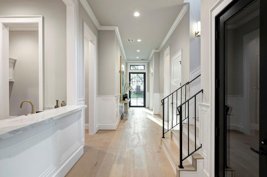 Furnished interior view inside a new home in , Houston (Image 19).