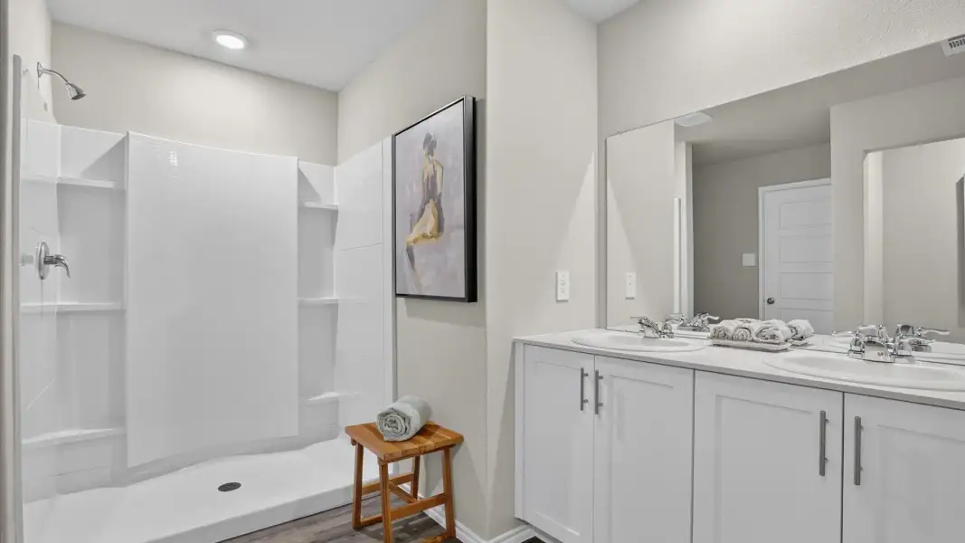 Furnished interior view inside a new home in Longhorn Estates, Fort Worth (Image 29).