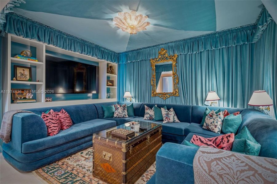 The coolest media room in the 305!