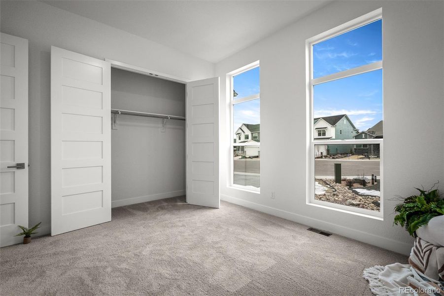 Spacious, unfurnished interior of a new home in Cloverleaf - Pinnacle Collection, Monument (Image 41).