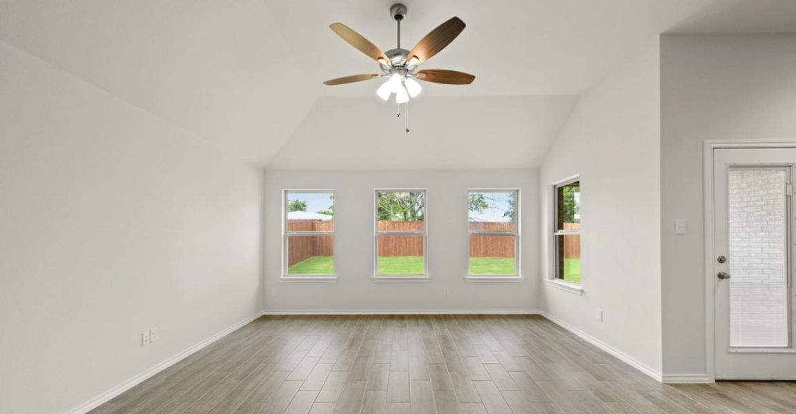 Representative exterior photo of a completed home built from the Boston by Impression Homes in Baker Farms, Cleburne, TX (Image 8).