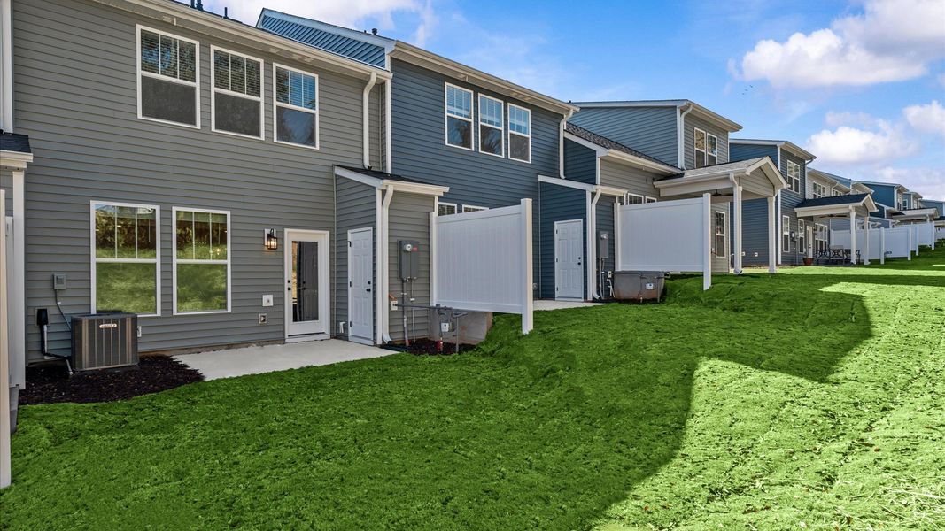 Eye-catching exterior with timeless color palette and superior architectural detail