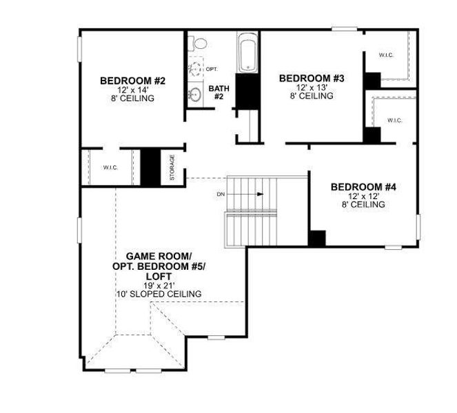 2D floor plan layout of this home in Sanderos, Fort Worth, TX (Image 5). 2D floor plan layout of this home in Sanderos, Fort Worth, TX (Image 5).