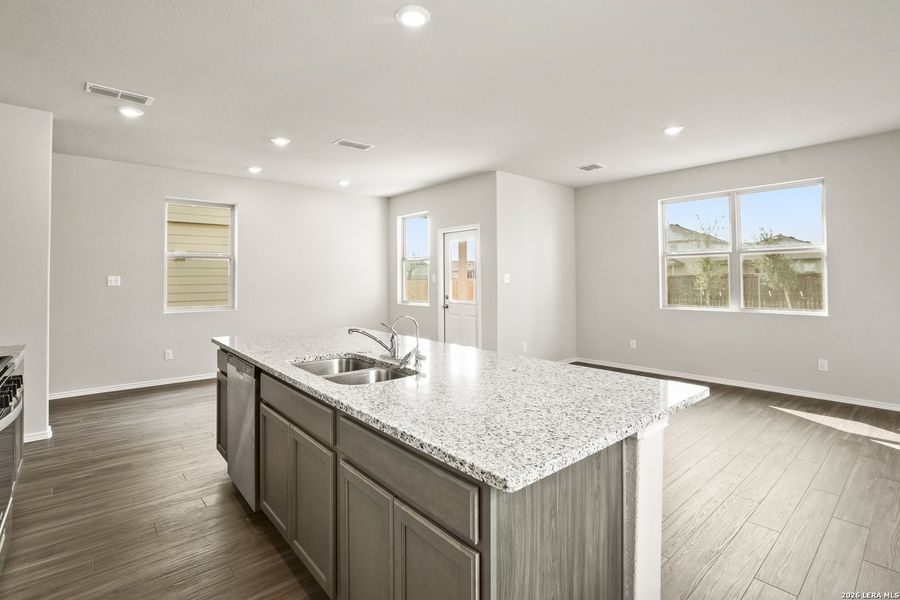 Furnished interior view inside a new home in Blue Ridge Ranch, San Antonio (Image 10).