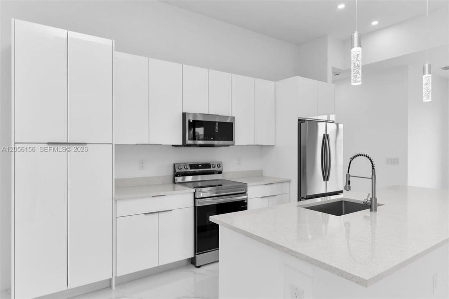 Furnished interior view inside a new home in , Cape Coral (Image 5). Furnished interior view inside a new home in , Cape Coral (Image 5).