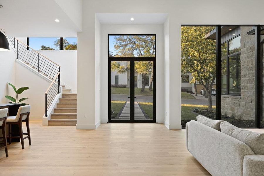 Furnished interior view inside a new home in , Austin (Image 16).