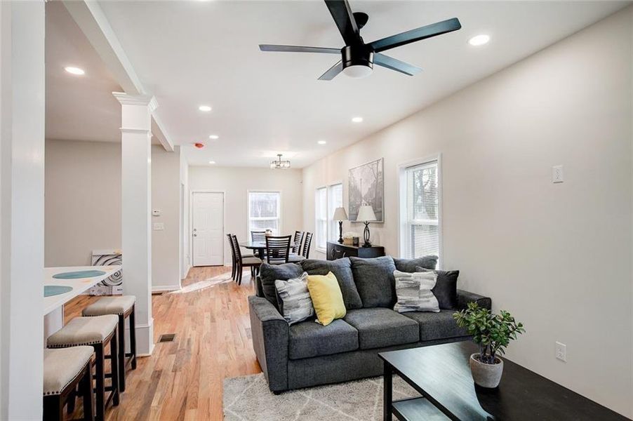 Furnished interior view inside a new home in , Douglasville (Image 17).