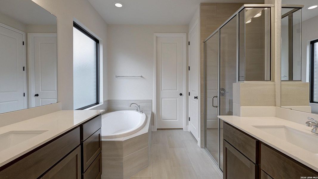 Furnished interior view inside a new home in Alsatian Oaks, Castroville (Image 11).