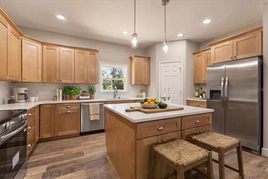 Furnished interior view inside a new home in , Chiefland (Image 5).