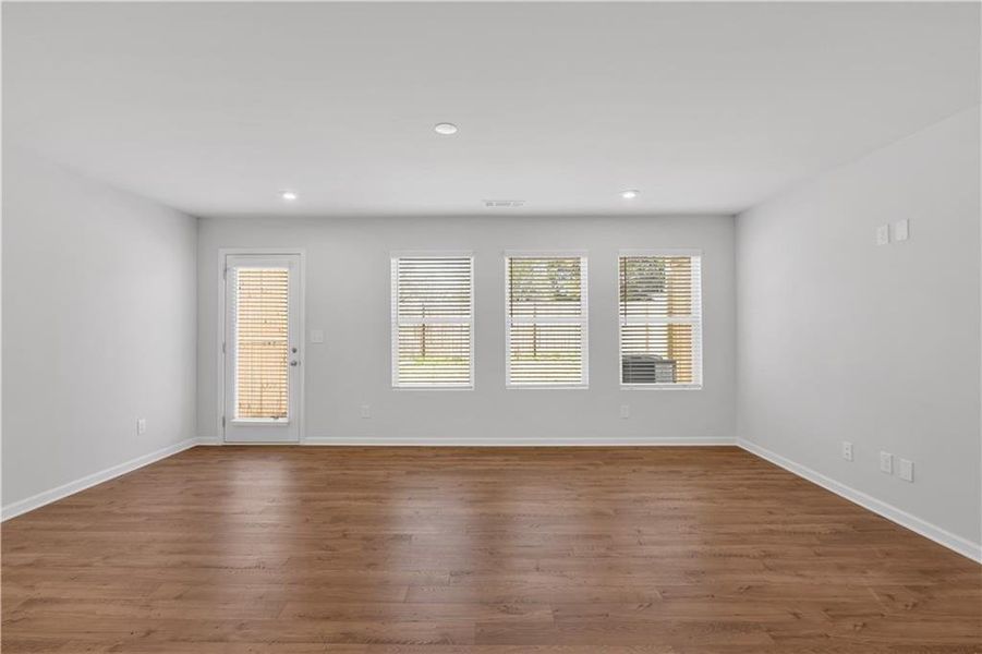 Spacious, unfurnished interior of a new home in Village Green, Adairsville (Image 16). Spacious, unfurnished interior of a new home in Village Green, Adairsville (Image 16).